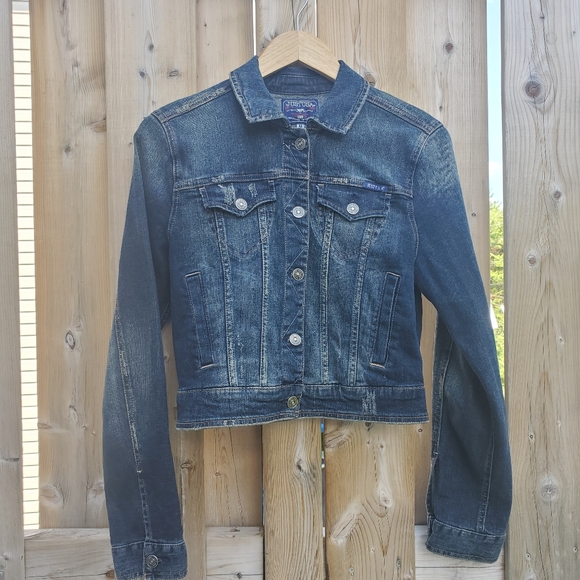 Just USA Denim Dark Wash Jacket - Picture 7 of 8